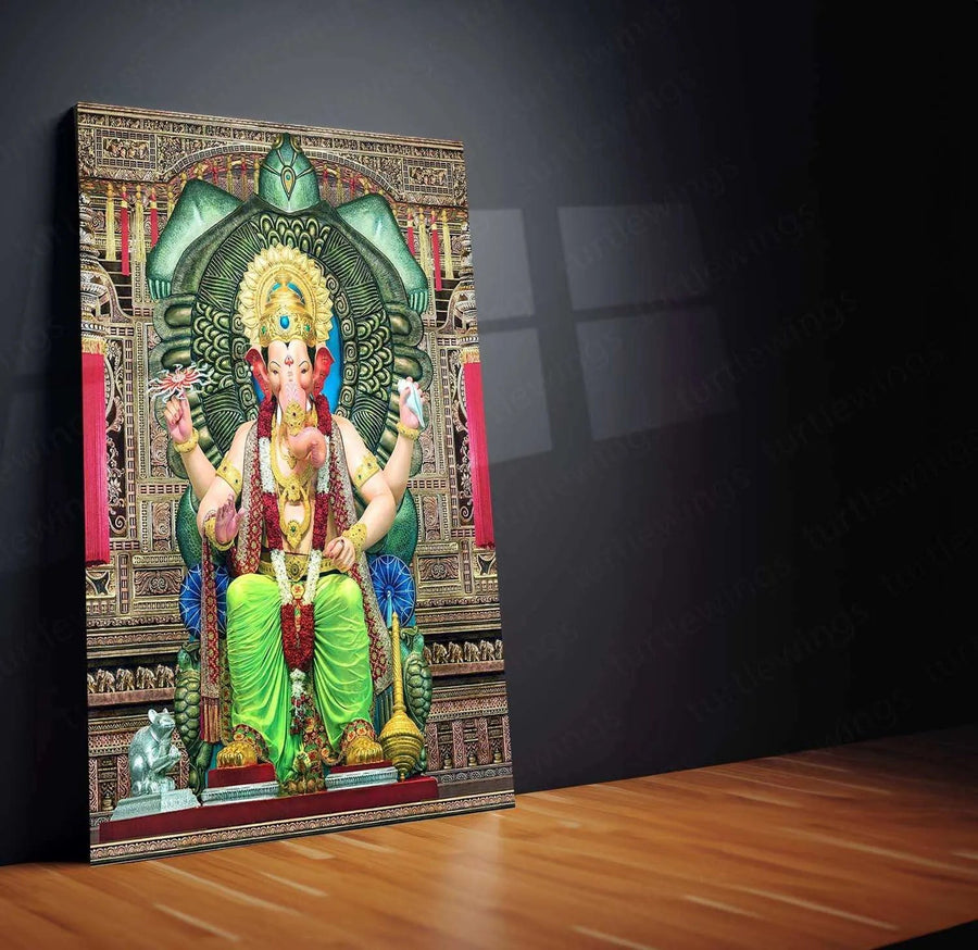 Lalbaug Cha Raja – The Divine Ganesh Metal Poster
