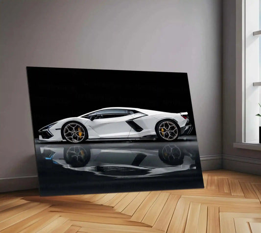 Car Metal poster | Lamborghini Metal Poster – The Ultimate Supercar Wall Art01 - TURTLEWINGS