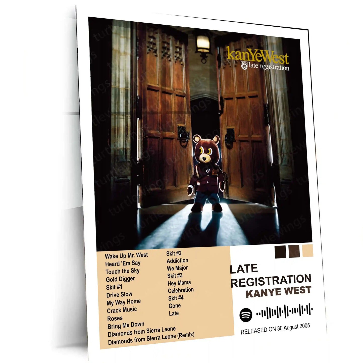 Kanye West Complete Collection | Set of 11 | Set of 8 | Set of 4 | Album Posters Metal Frames Visionary Sound. Cultural Impact. Iconic Album Art Legacy. - TURTLEWINGS