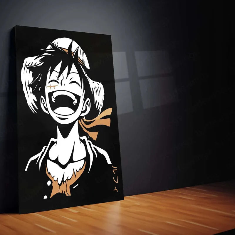 Anime Metal Poster | Ace, Luffy & Sabo Metal Poster Set – One Piece Brothers Wall Art Collection