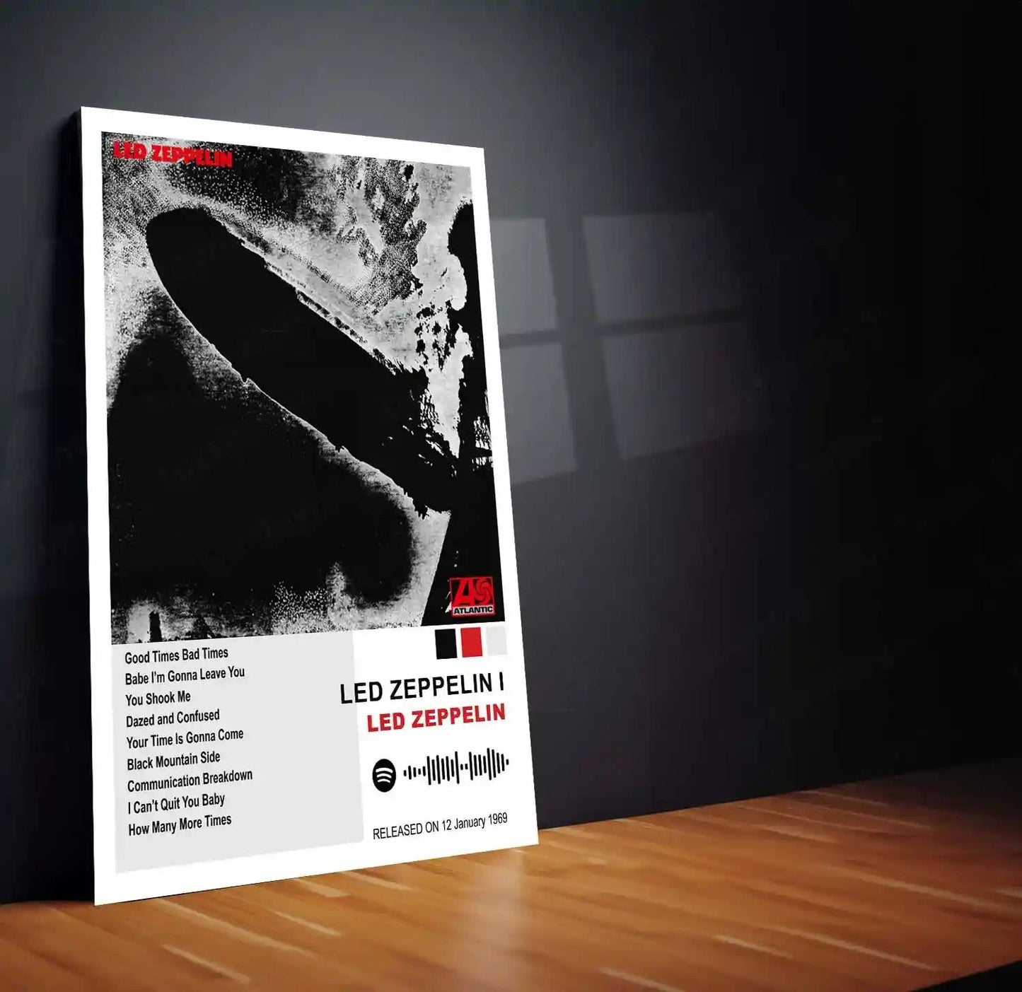 Led Zeppelin Complete Collection | Set of 13 | Set of 8 | Set of 4 | Album Posters Metal Frames Hard Rock Foundations. Blues Power. Timeless Legends. - TURTLEWINGS