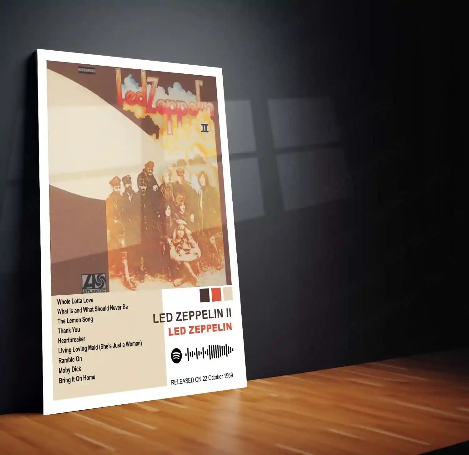 Led Zeppelin Complete Collection | Set of 13 | Set of 8 | Set of 4 | Album Posters Metal Frames Hard Rock Foundations. Blues Power. Timeless Legends. - TURTLEWINGS