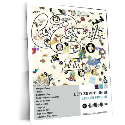 Led Zeppelin Complete Collection | Set of 13 | Set of 8 | Set of 4 | Album Posters Metal Frames Hard Rock Foundations. Blues Power. Timeless Legends. - TURTLEWINGS
