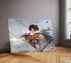 Anime Metal Poster | Levi Ackerman Metal Poster | Humanity’s Strongest Soldier Anime Wall Art  Elite Scout Regiment Warrior Metal Frame by TurtleWings