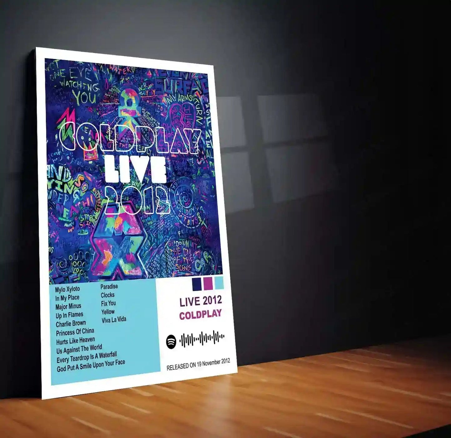 Coldplay Complete Collection | Set of 11 | Set of 8 | Set of 4 | Album Posters Metal Frames Emotional Anthems. Stadium Magic. Timeless Wall Aesthetic. - TURTLEWINGS