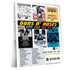 Guns N’ Roses Complete Collection | Set of 10 | Set of 8 | Set of 4 | Album Posters Metal Frames  Hard Rock Legends. Raw Energy. Timeless Stage Power.