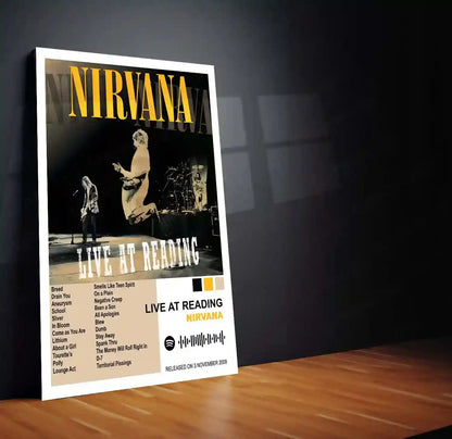 Nirvana Complete Collection | Set of 11 | Set of 4 | Set of 8| Album Posters Metal Frames Grunge Legacy. Iconic Albums. Timeless Wall Statement. - TURTLEWINGS