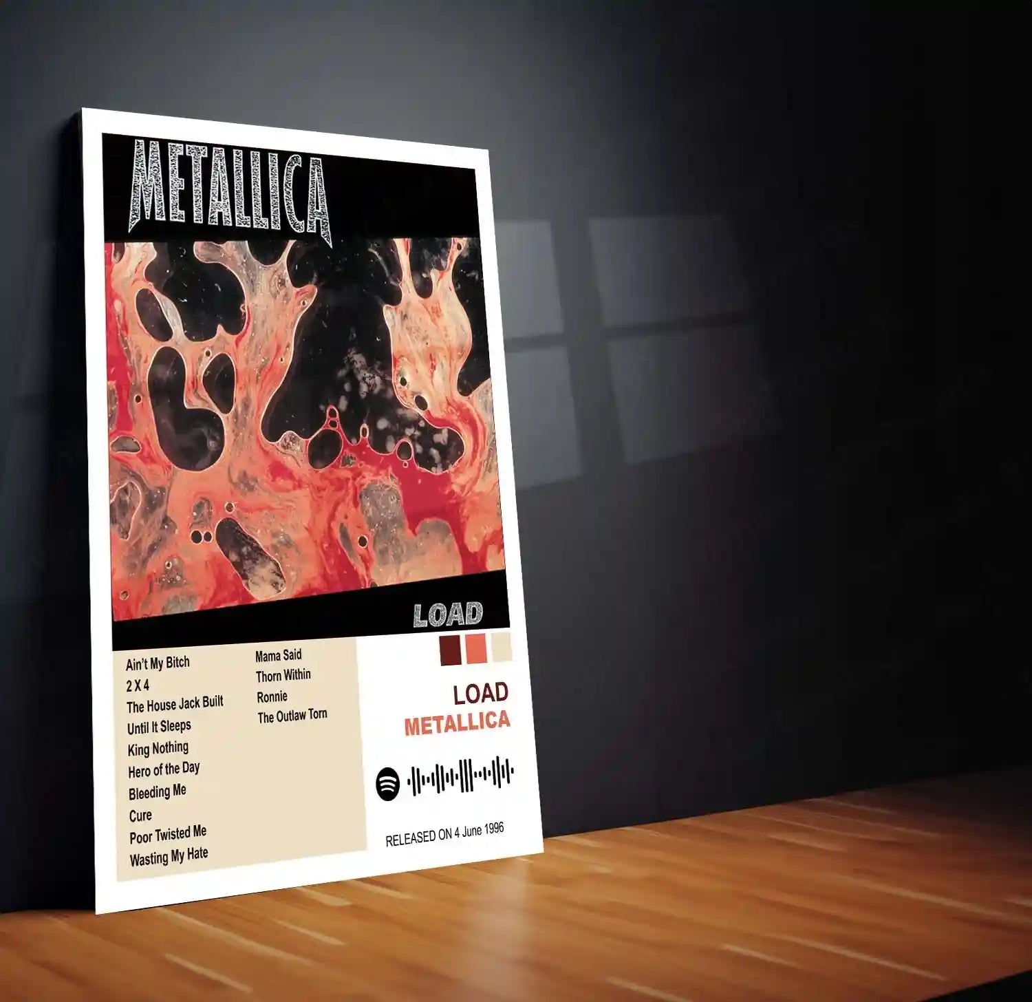 Metallica Complete Collection | Set of 11 | Set of 8 | Set of 4 | Album Posters Metal Frames Heavy Riffs. Legendary Albums. Thrash Metal History on Your Walls. - TURTLEWINGS