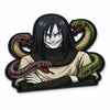 Orochimaru Cut-out Flat Rug | Naruto Legendary Sannin Anime Flat Rug | Premium Snake Sage Gaming Room Decor