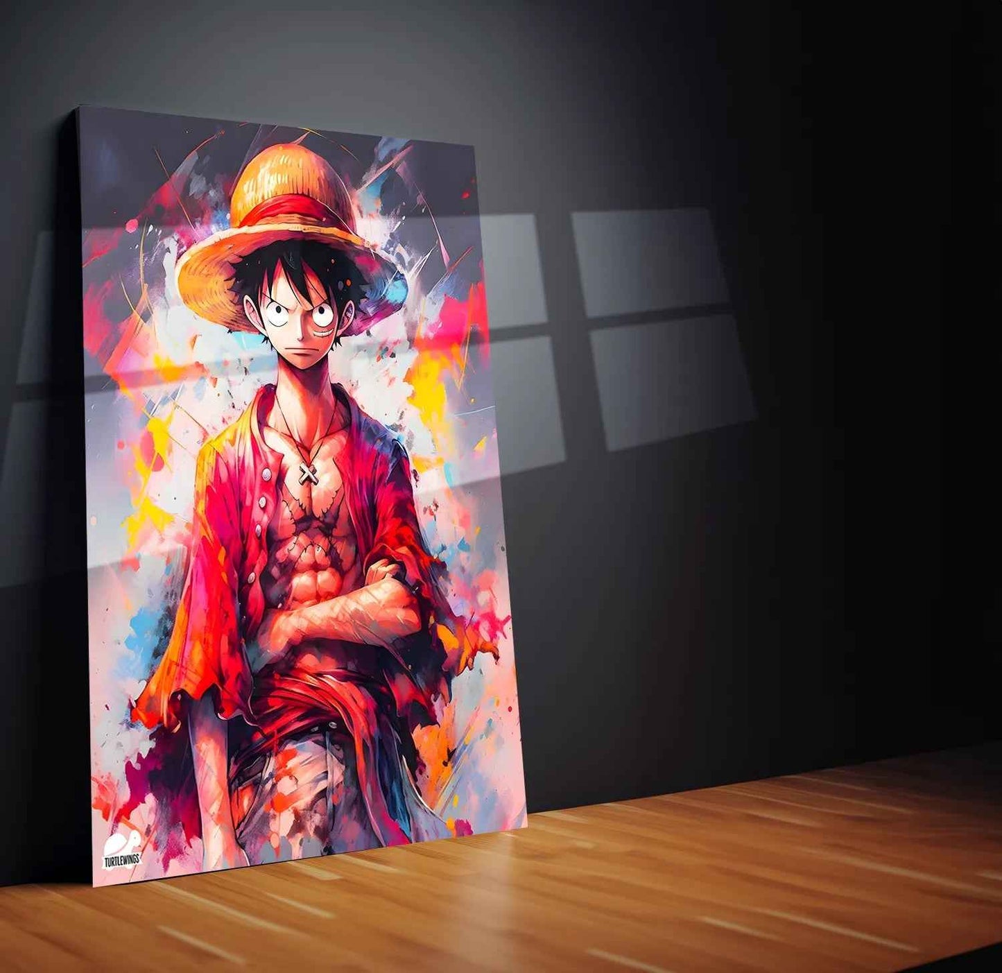 Luffy One Piece Metal Poster - TURTLEWINGS