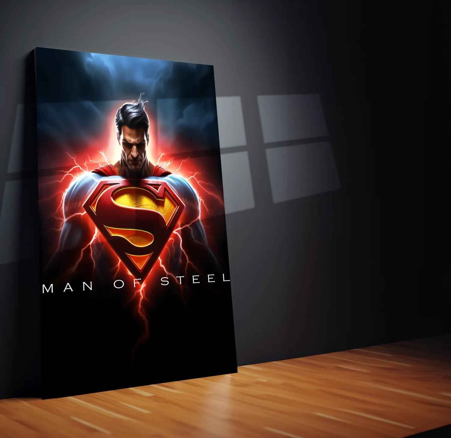 Superman Dc Metal Poster - TURTLEWINGS