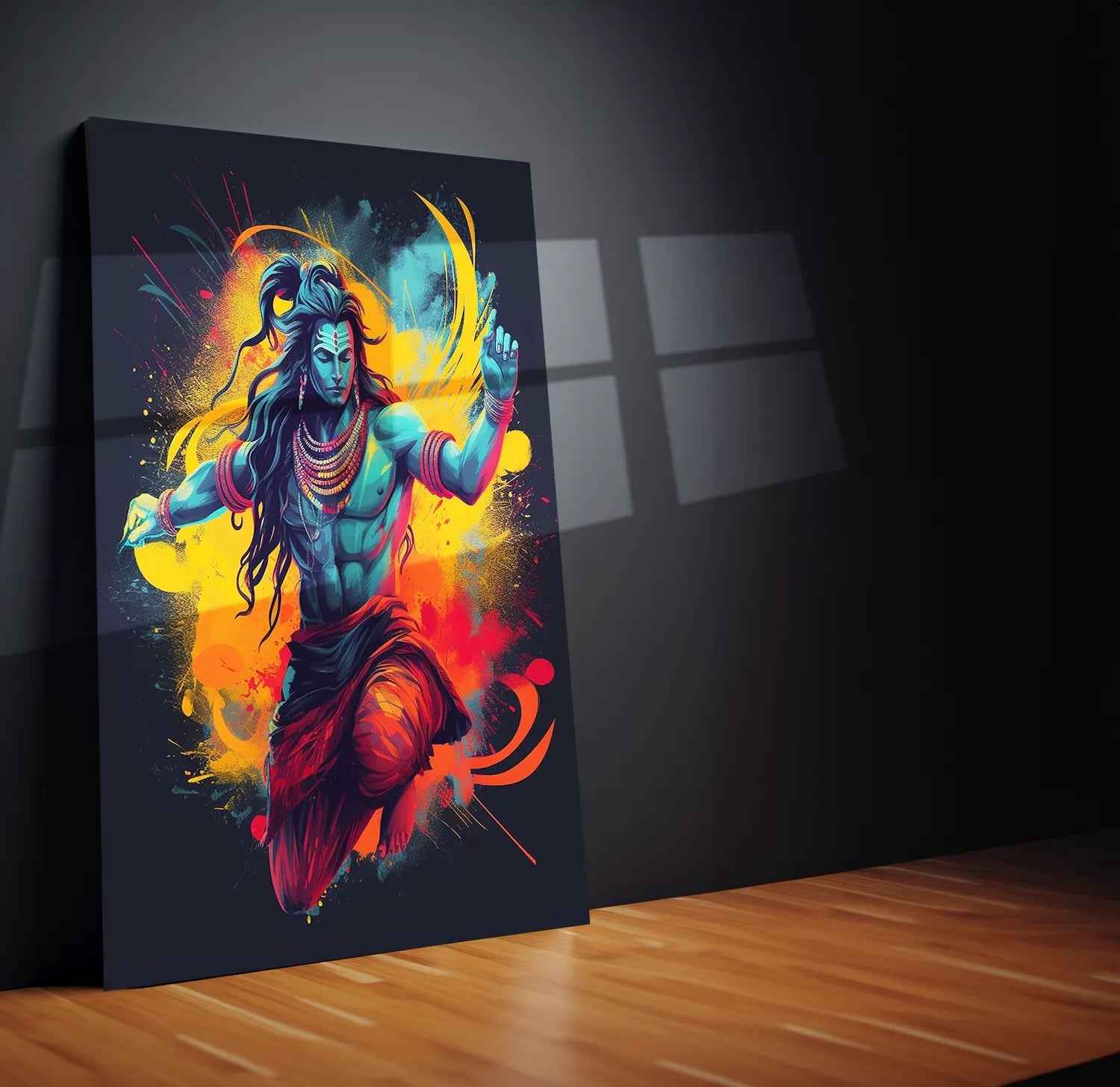 Mahadev Metal Poster - TURTLEWINGS