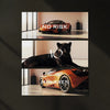 Motivational Metal Poster – Set of 3 | No Risk. No McLaren. | Luxury Hustle Wall Art