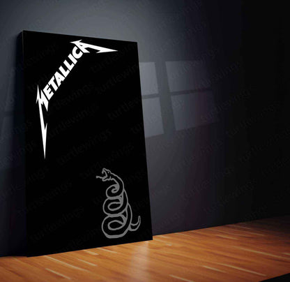 Metallica Metal Poster – Iconic Rock Band Wall Art | Heavy Metal Music Decor - TURTLEWINGS