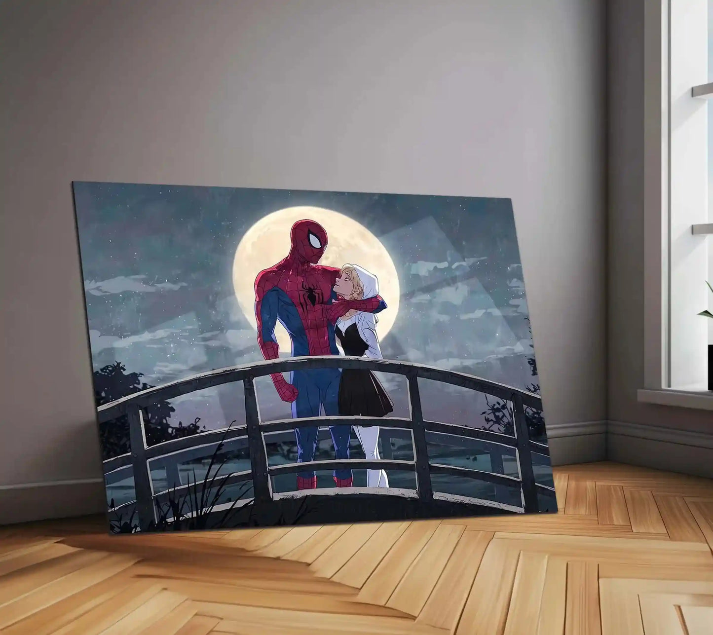 Marval Metal Poster | MILES-AND-MORALES-SPIDERMAN - TURTLEWINGS