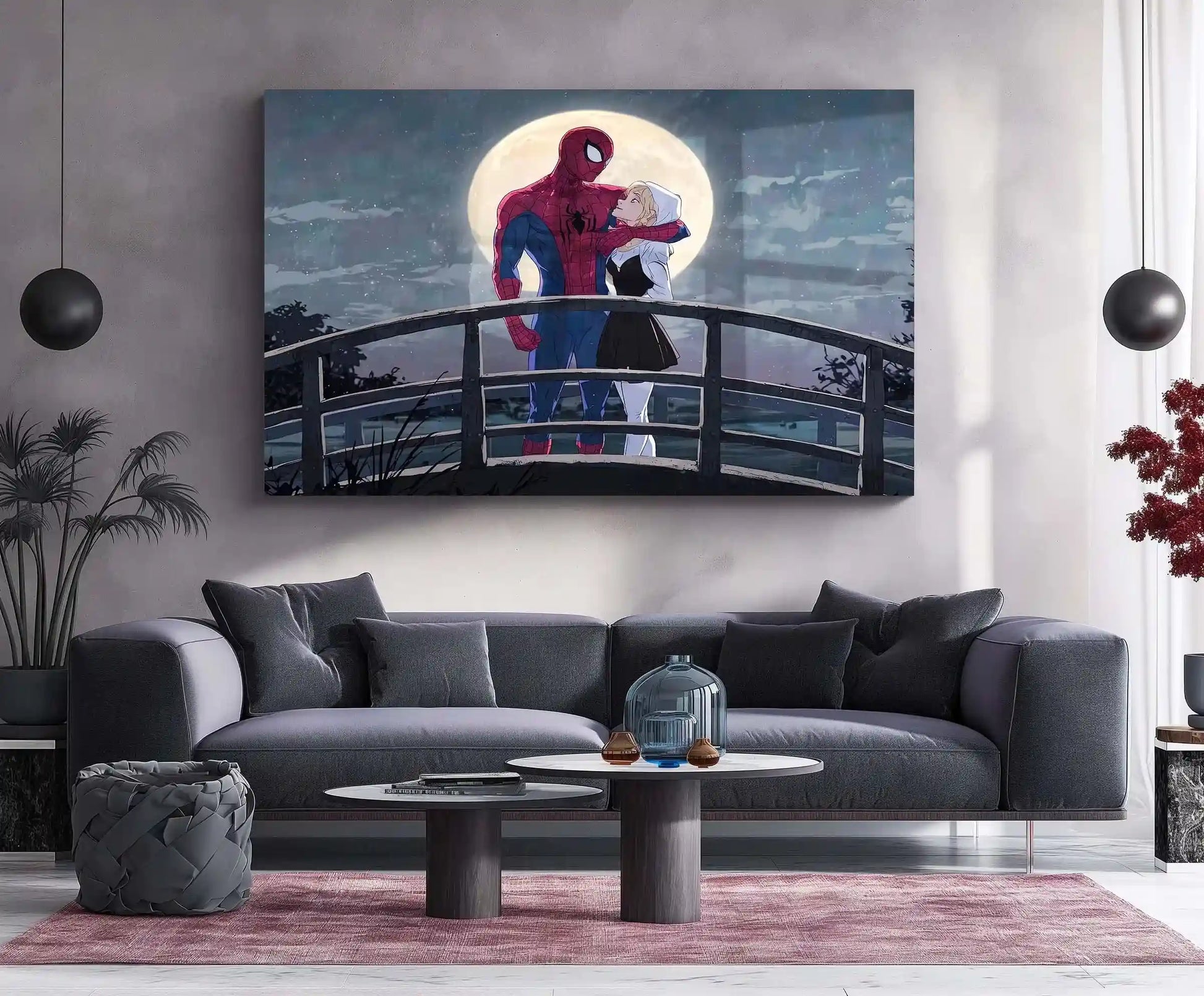 Marval Metal Poster | MILES-AND-MORALES-SPIDERMAN - TURTLEWINGS