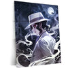 Muzan Kibutsuji Metal Poster – Demon Slayer Anime Villain Wall Art - TURTLEWINGS