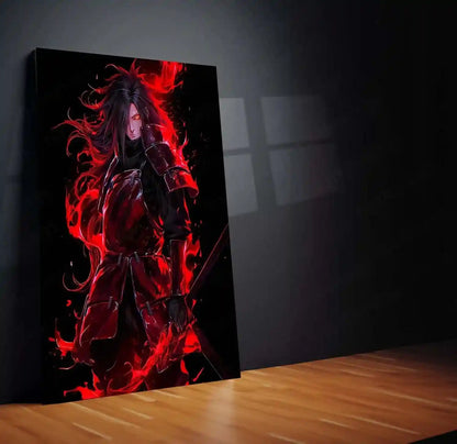 Anime Metal poster |Madara Uchiha Metal Poster – The Ghost of the Uchiha - TURTLEWINGS