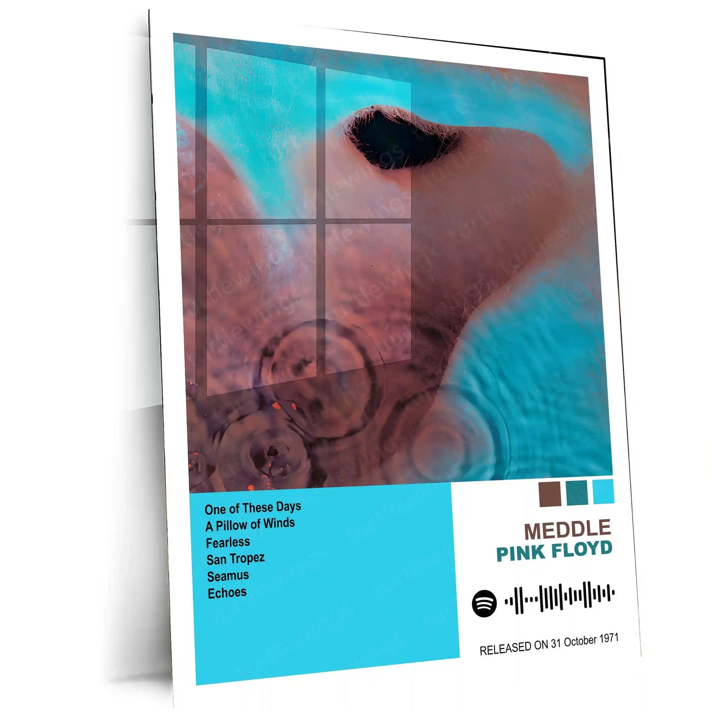 Pink Floyd Complete Collection | Set of 11 | Set of 8 | Set of 4 | Album Posters Metal Frames Psychedelic Soundscapes. Progressive Masterpieces. Timeless Visual Art. - TURTLEWINGS