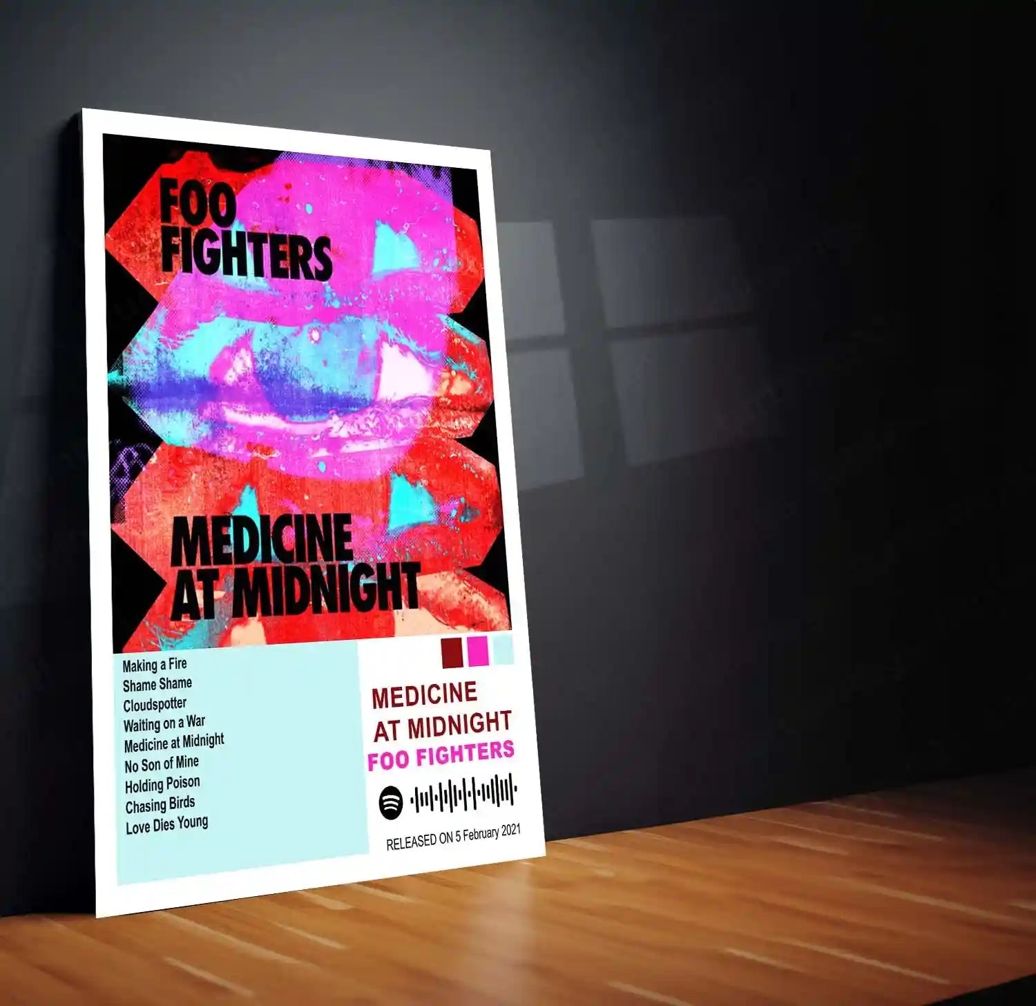 Foo Fighters – Complete Album Collection | Set of 11 | Set of 8 | Set of 4 | Premium Metal Poster - TURTLEWINGS