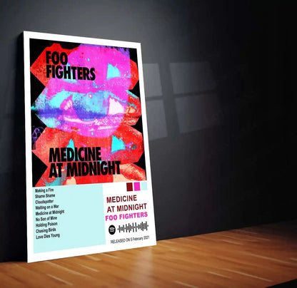 Foo Fighters – Complete Album Collection | Set of 11 | Set of 8 | Set of 4 | Premium Metal Poster - TURTLEWINGS