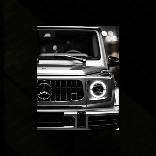 Mercedes GLS G Wagon Neon LED Metal Frame 2 - TURTLEWINGS