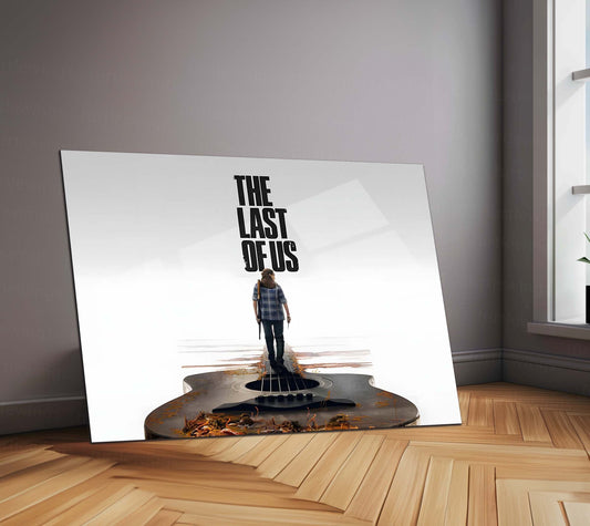 The Last of Us Minimalist Art Metal Poster | Premium HD Gaming Wall Print
