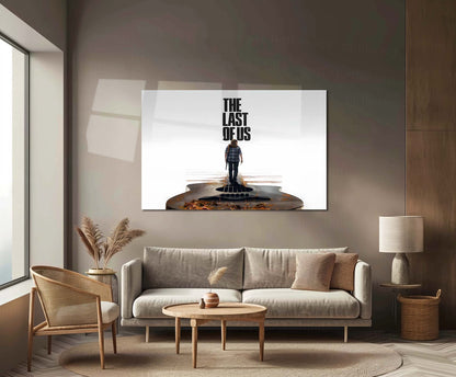 The Last of Us Minimalist Art Metal Poster | Premium HD Gaming Wall Print