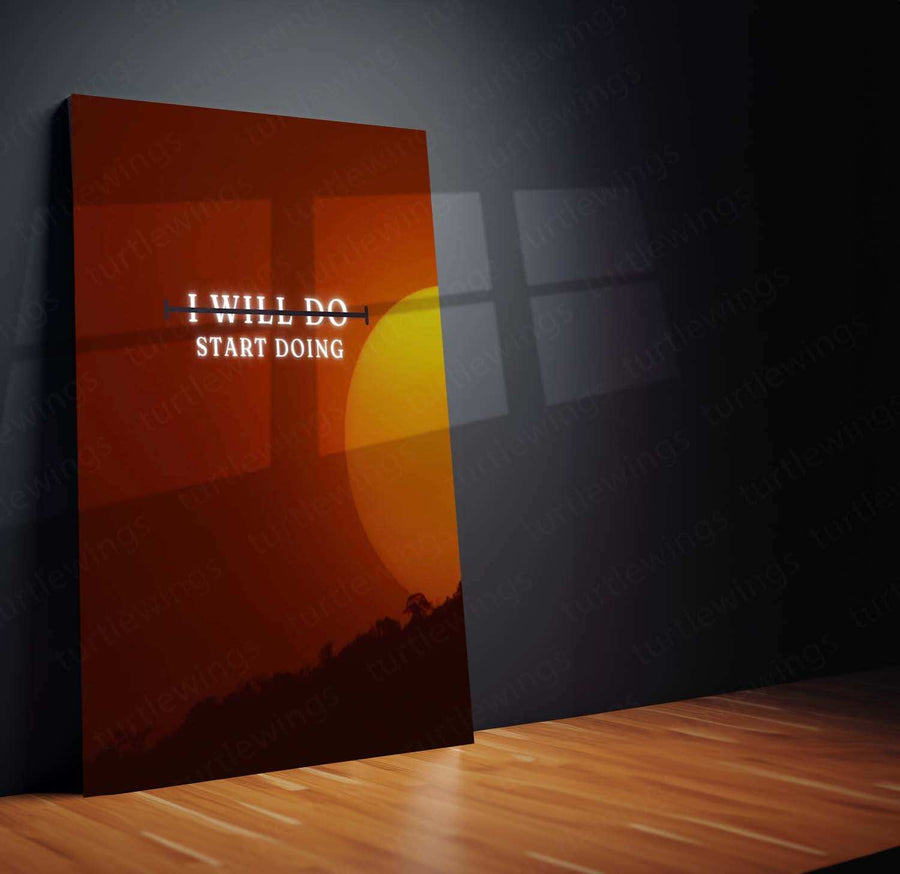 Motivational Quote Metal Poster – Inspire & Elevate Your Space