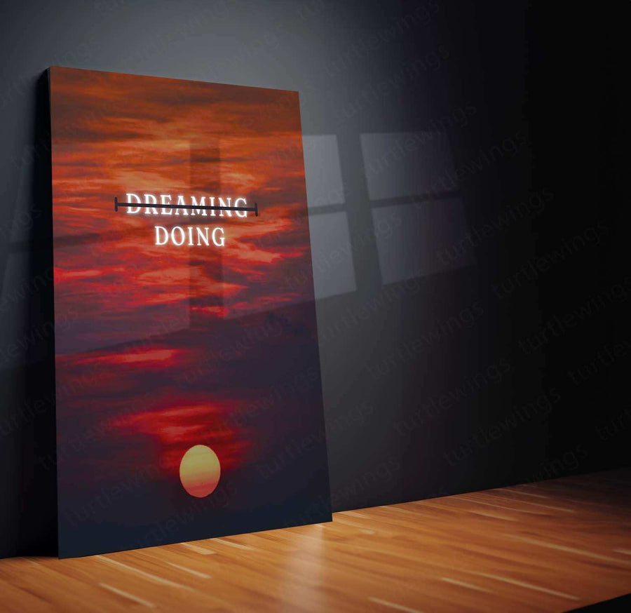 Motivational Quote Metal Poster – Inspire & Elevate Your Space