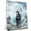 Anime Metal Poster | Muichiro Tokito Mist Dragon Metal Poster | Demon Slayer Anime Wall Art | Premium Aluminum Print