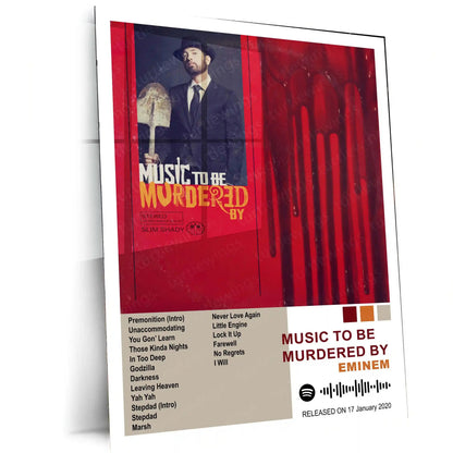 Eminem – Complete Album Collection | Set of 11 | Set of 8 | Set of 4 | Premium Metal Poster - TURTLEWINGS