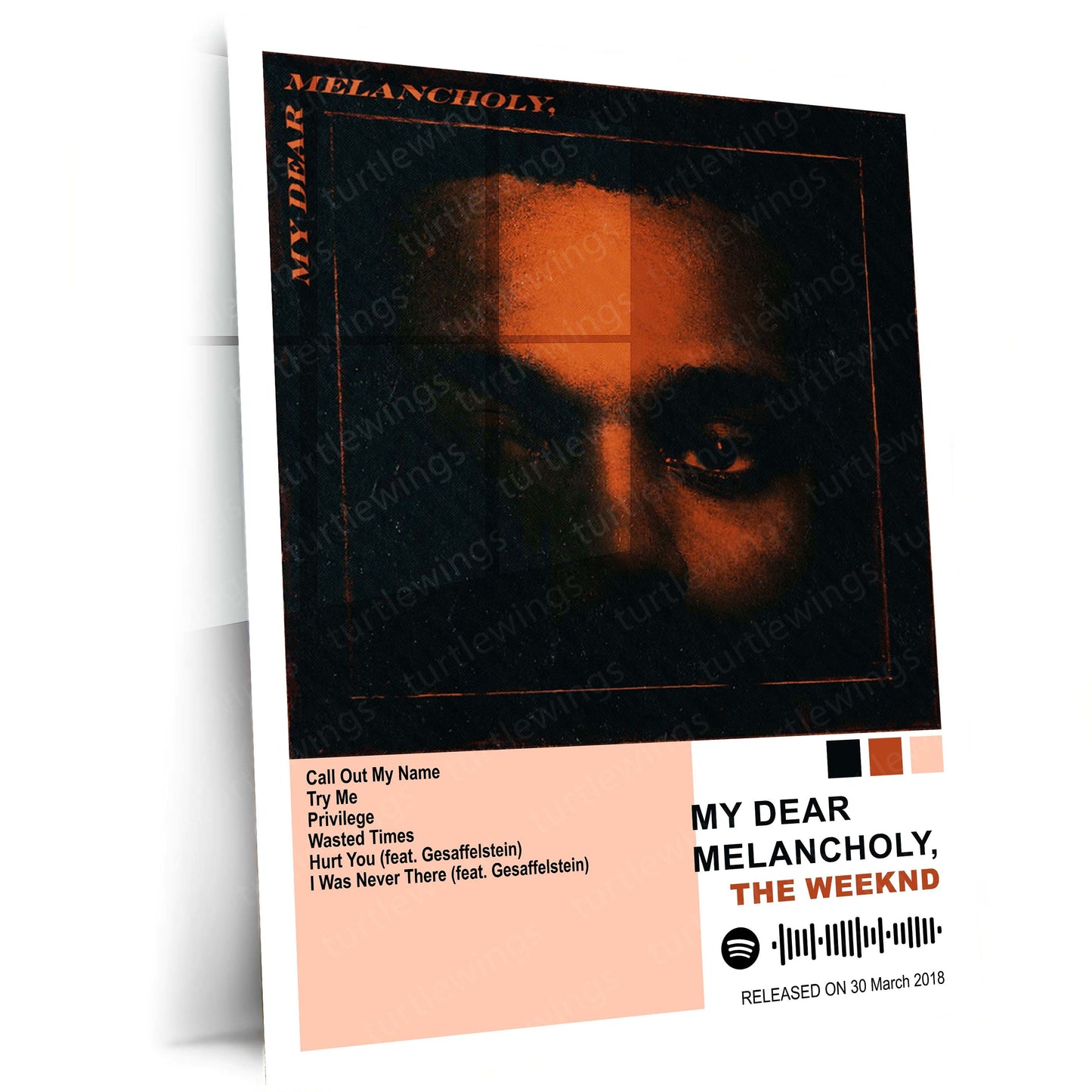 The Weeknd – Complete Album Collection | Set of 10 | Set of 8 | Set of 4 | Premium Metal Poster Set