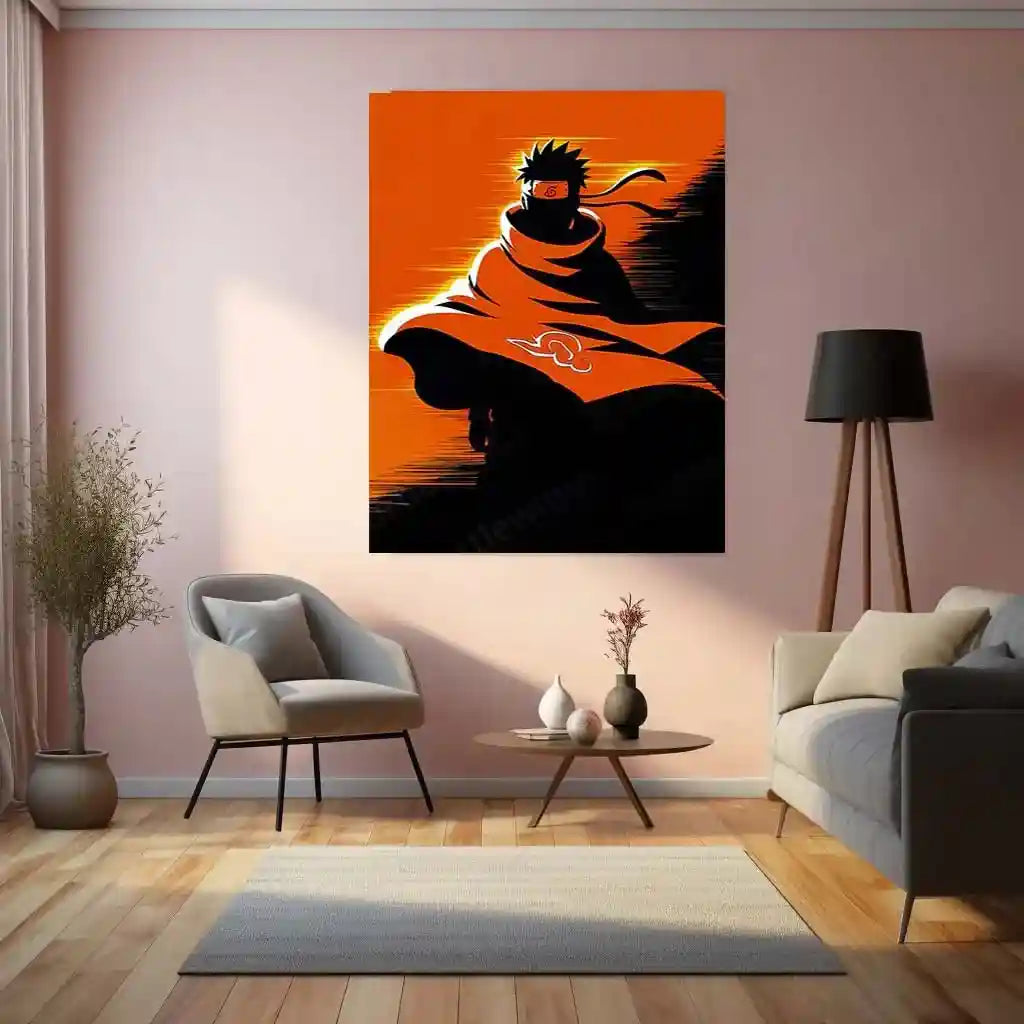 Anime Metal Poster | Naruto Metal Poster – The Ultimate Ninja Warrior’s Legacy 02 - TURTLEWINGS
