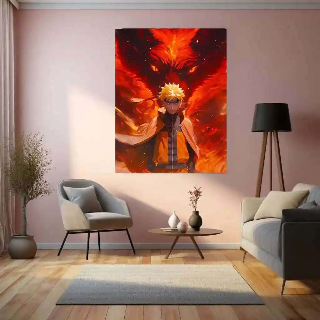 Anime Metal Poster | Naruto Metal Poster – The Ultimate Ninja Warrior’s Legacy 05 - TURTLEWINGS