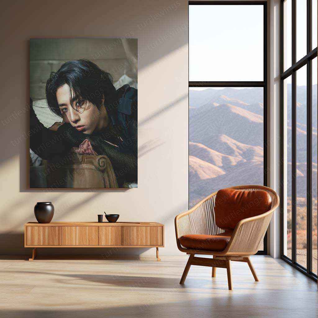 Han Jisung Metal Poster – Stray Kids Rap Genius & Charismatic Performer Wall Art for STAYs - TURTLEWINGS