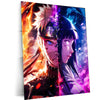 Anime Metal Poster | Naruto and Hinata – Eternal Flame & Destiny Artwork | Anime Couple Metal Frame Poster