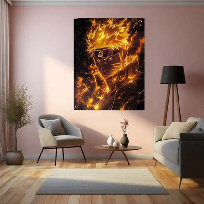 Anime Metal Poster | Naruto Metal Poster – The Ultimate Ninja Warrior’s Legacy - TURTLEWINGS