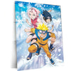 Anime Metal Poster | Naruto, Sasuke & Sakura Metal Poster – Team 7 Anime Wall Art