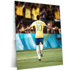Neymar Jr. Metal Poster – Football Icon Wall Art 1