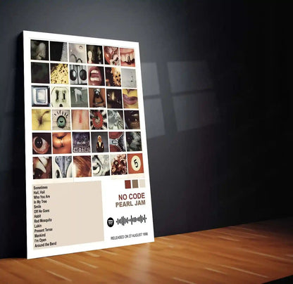 Pearl Jam Complete Collection | Set of 11 | Set of 8 | Set of 4 | Album Posters Metal Frames Grunge Legacy. Raw Emotion. Seattle Sound Forever. - TURTLEWINGS