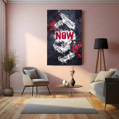 Inspirational Quotes Metal Poster – Motivational Wall Art 1 - TURTLEWINGS