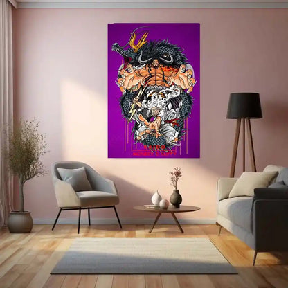 Anime Metal Poster | One Piece Metal Poster | Straw Hat Pirates Wall Art | Epic Anime Adventure Decor - TURTLEWINGS
