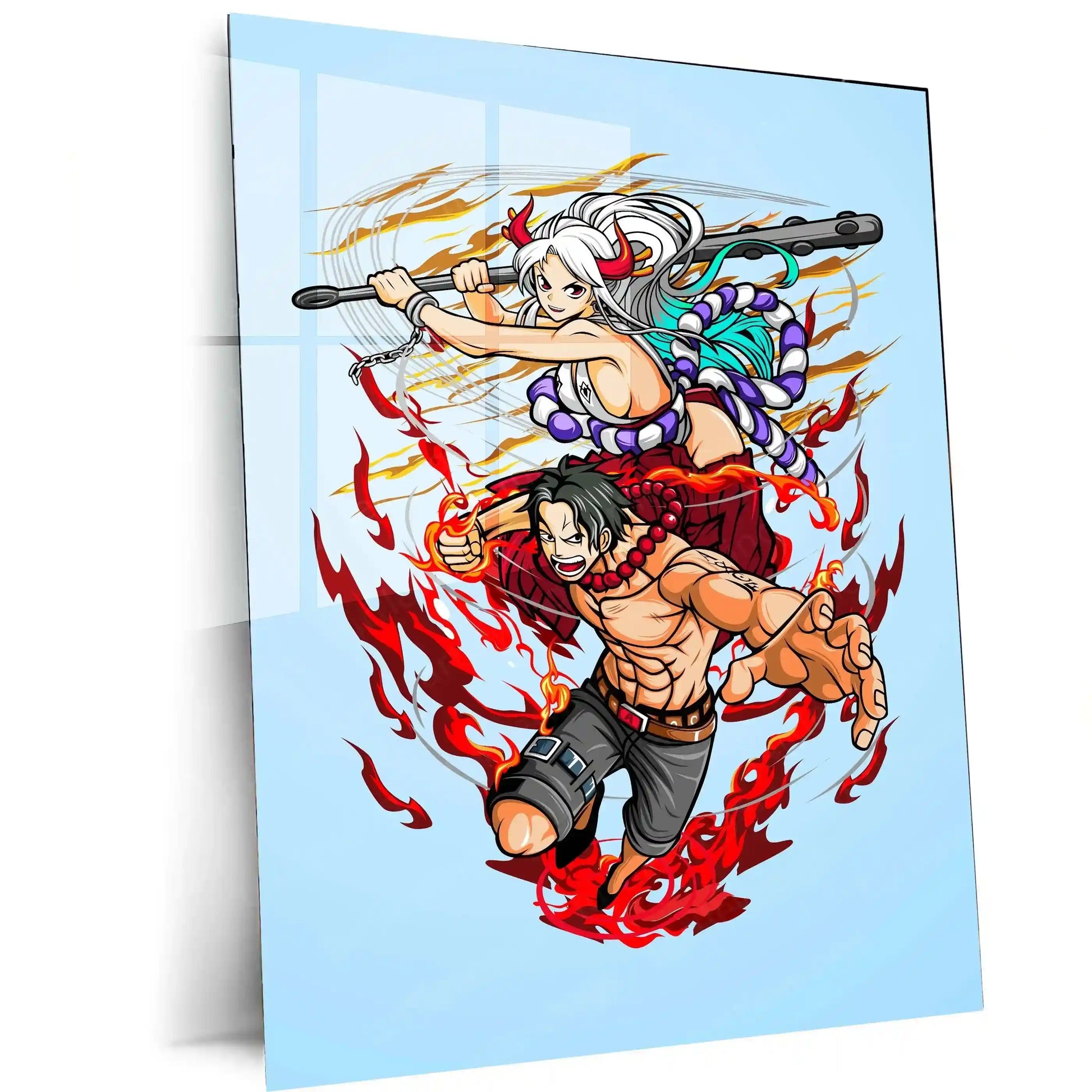 Anime Metal Poster | One Piece Metal Poster | Straw Hat Pirates Wall Art | Epic Anime Adventure Decor 03 - TURTLEWINGS