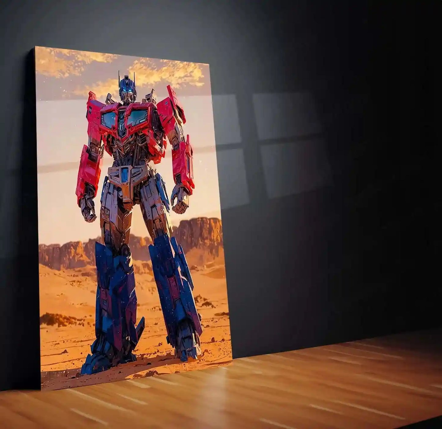 Optimus Prime Transformer Metal Poster – Epic Wall Art - TURTLEWINGS