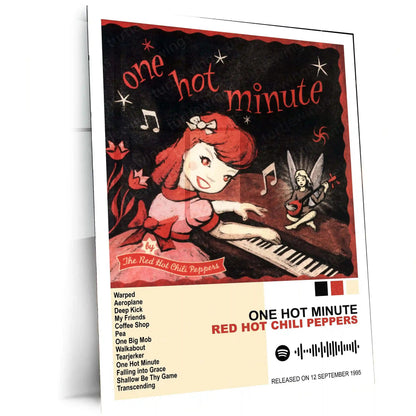 Red Hot Chili Peppers – Complete Album Collection | Set of 11 | Set of 8 | Set of 4 | Premium Metal Poster - TURTLEWINGS