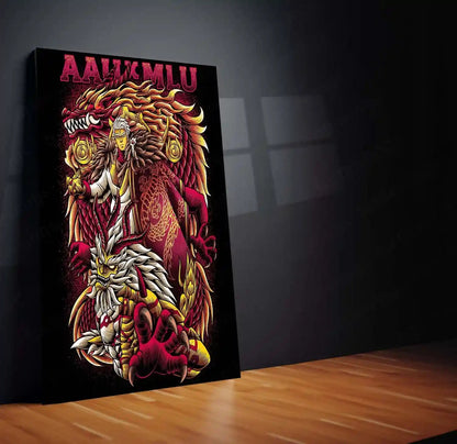 One Piece – Straw Hat Pirates Metal Poster | Anime Wall Frame Décor - TURTLEWINGS
