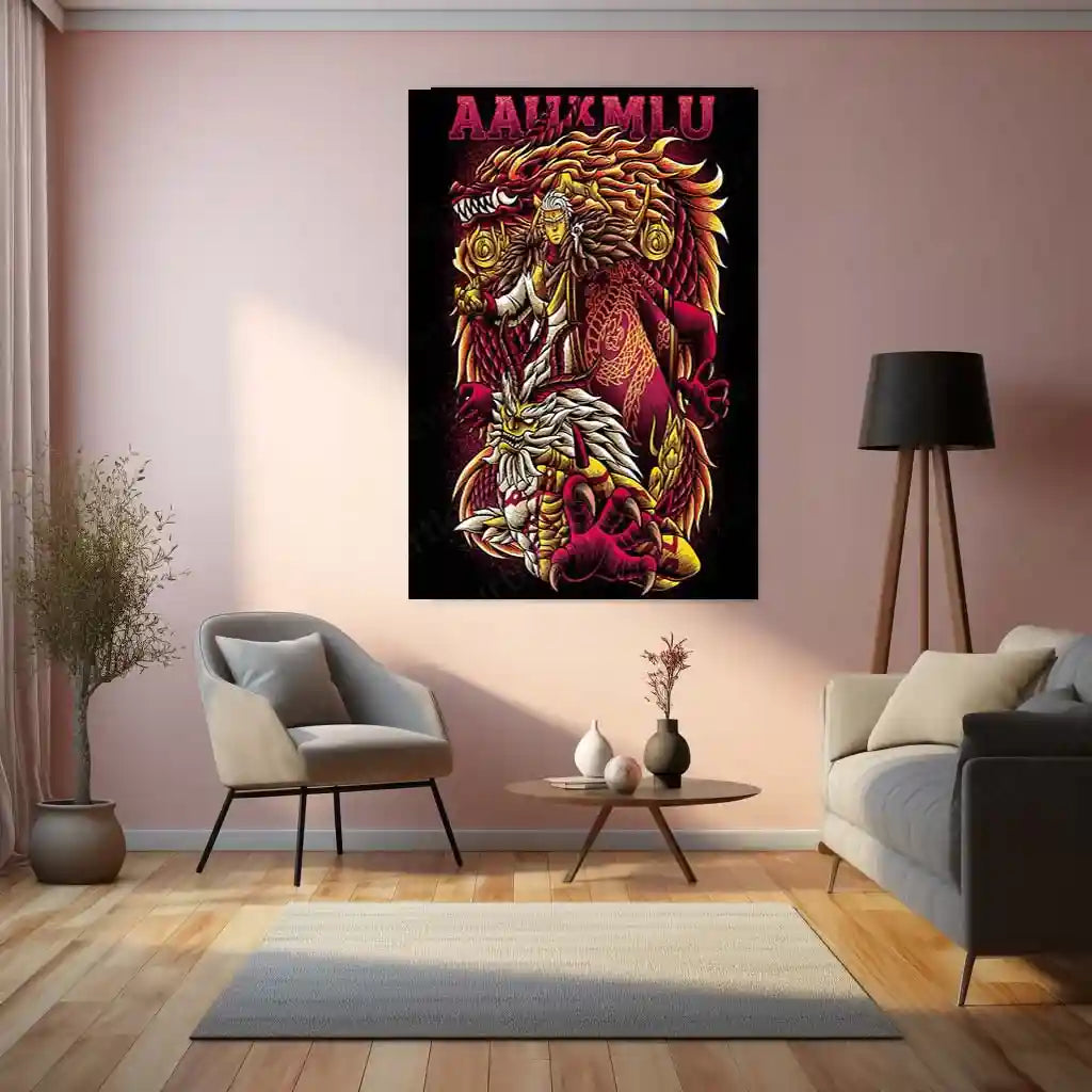 One Piece – Straw Hat Pirates Metal Poster | Anime Wall Frame Décor - TURTLEWINGS