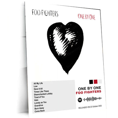 Foo Fighters – Complete Album Collection | Set of 11 | Set of 8 | Set of 4 | Premium Metal Poster - TURTLEWINGS