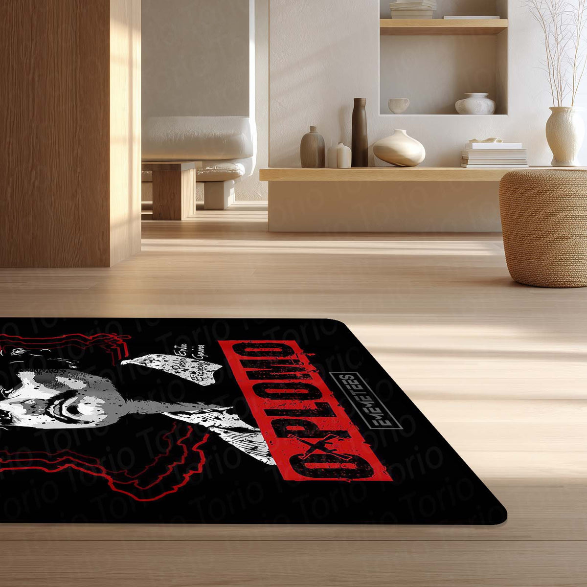 Pablo Escobar Area Flat Rug | Iconic Colombian Kingpin Floor Mat | Gritty Crime-Drama Inspired Decor for Man Cave, Office & Urban Enthusiasts